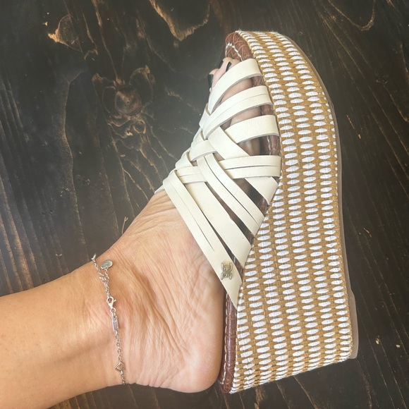 Sam Edelman DEVON sz 8 platform wedge - Picture 6 of 7